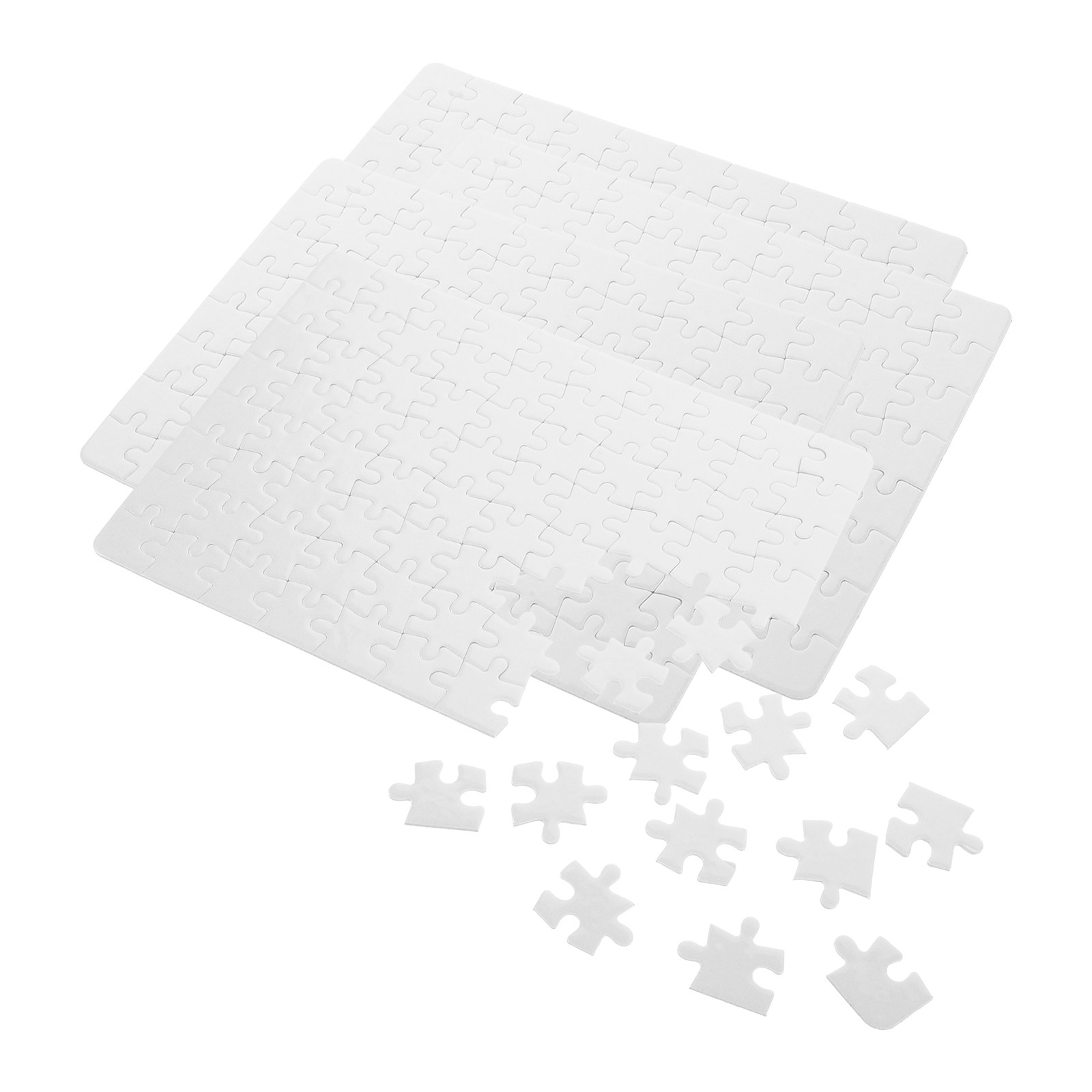 4Sheets Blank Puzzle Sublimati - Puzzle Blank White 评论和价格