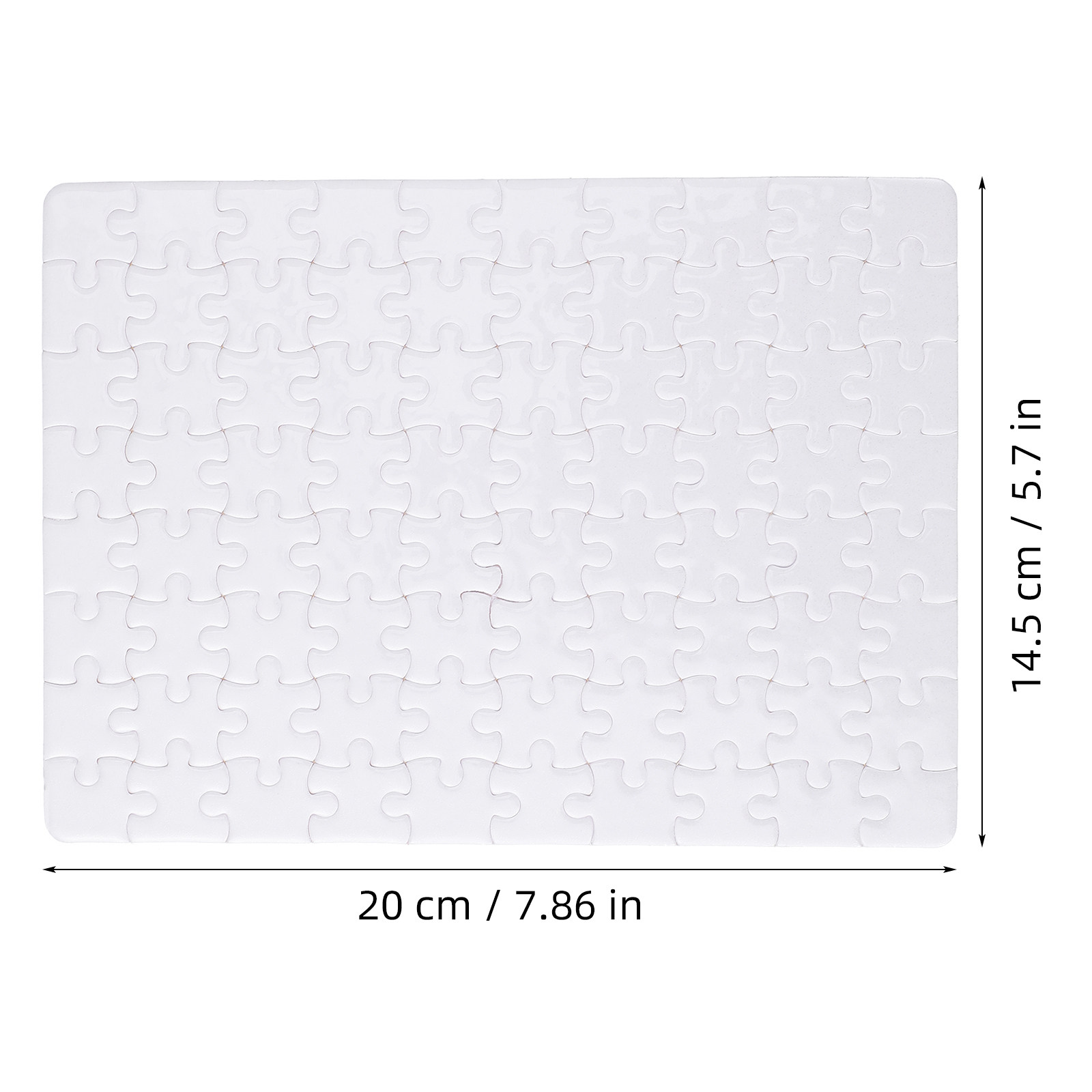 4Sheets White Puzzle Board Bla - Puzzle Blank White 评论和价格