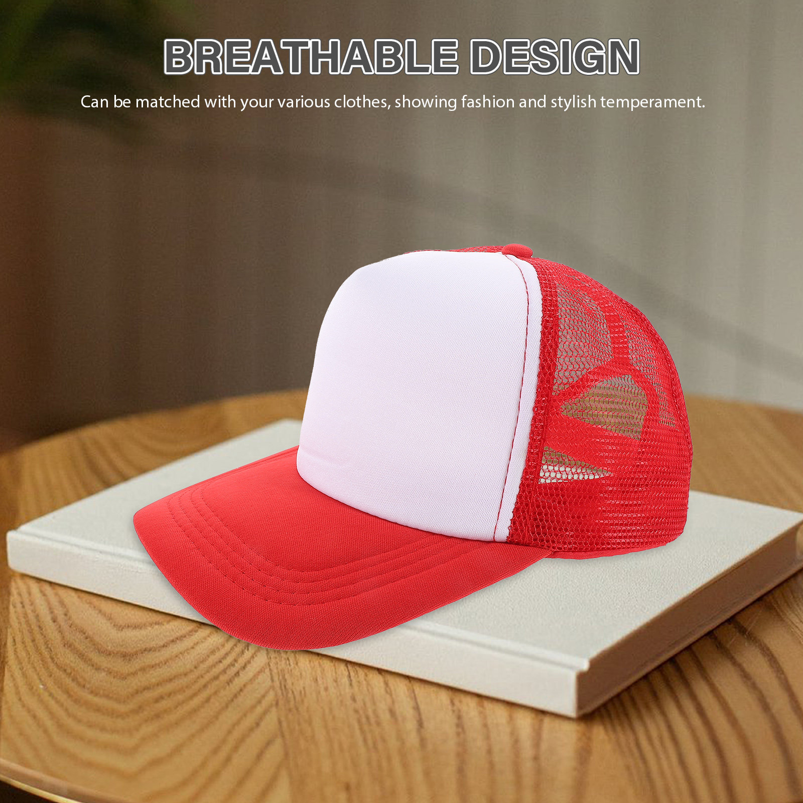 10Pcs Blank Baseball Caps Mesh - Hat Sublimation Blank 评论和价格