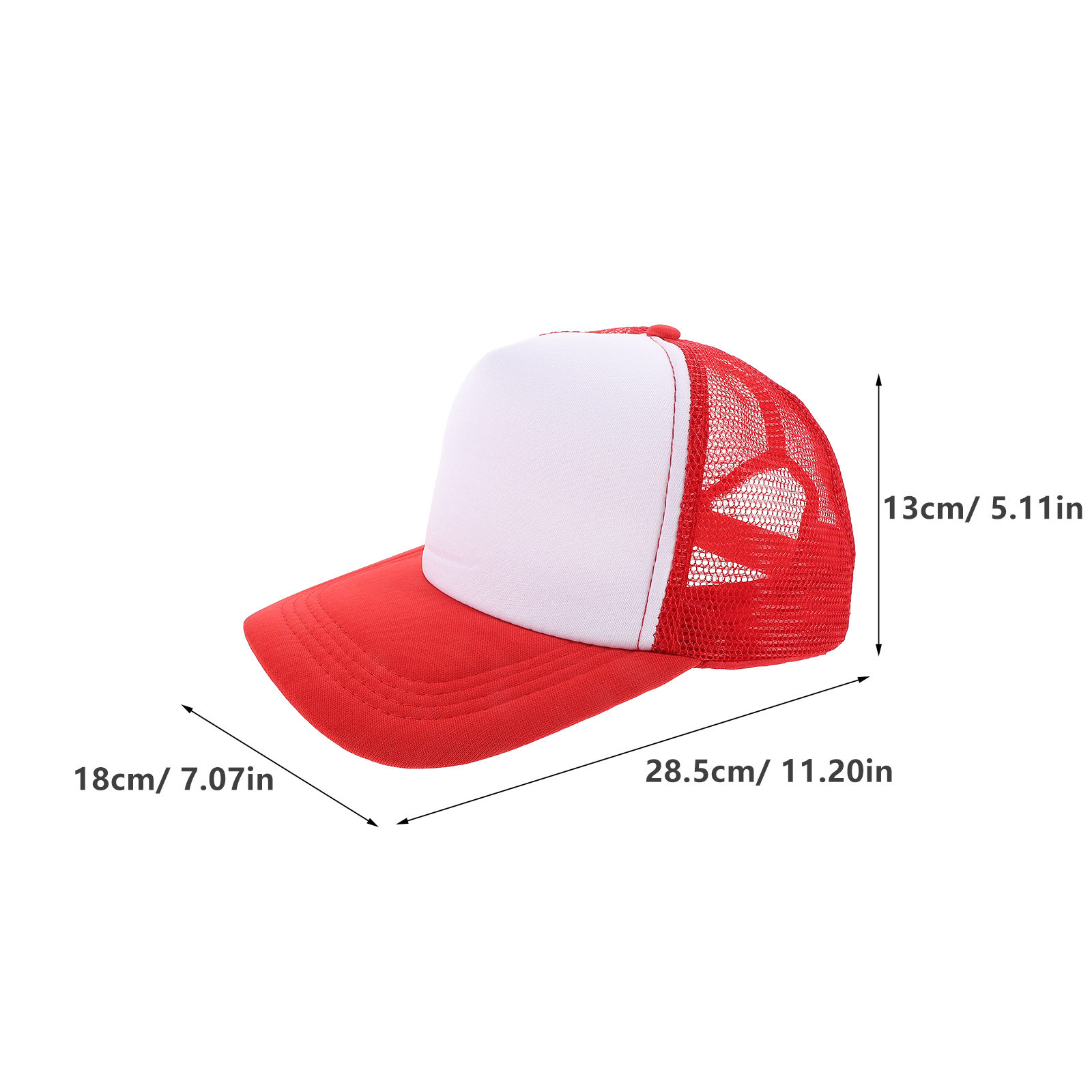10Pcs Mesh Baseball Hats Blank - Hat Sublimation Blank 评论和价格